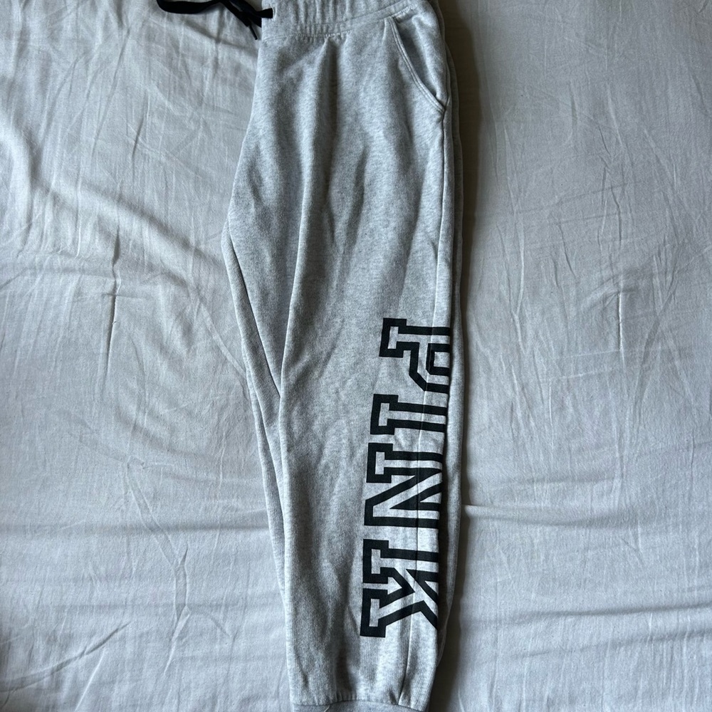 PINK sweat pants.